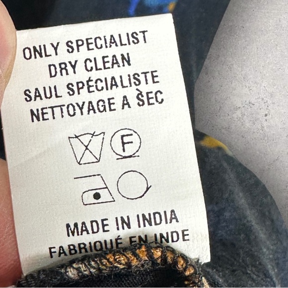 Anthropologie Bl_nk London Areena Tank Top Size Small Bohemian Viscose Printed S - Picture 10 of 12